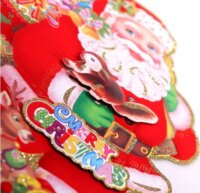 Iris 3D Mikulás 24x36cm 2db Karton Dekoráció