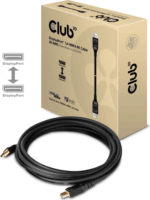 Club3D DisplayPort 1.4 HBR3 8K kábel 5m Fekete