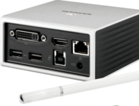 Club3D SenseVision USB 3.0 Mini Dokkoló állomás Ezüst