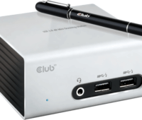 Club3D SenseVision USB 3.0 Mini Dokkoló állomás Ezüst