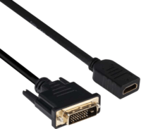 Club3D DVI apa - HDMI 1.4 anya kábel 2m Fekete