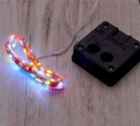 Iris Napelemes LED Fényfüzér 10m - Több Színű