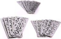 Iris Doboz szett Dekoráció masnival - Kék/Ezüst