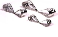 Iris Doboz szett Dekoráció masnival - Kék/Ezüst