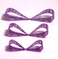 Iris Doboz masnival dekor szett - Ezüst/Lila