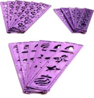 Iris Doboz masnival dekor szett - Ezüst/Lila