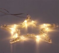 Iris LED Tapadókorongos Csillag karácsonyi dekoráció