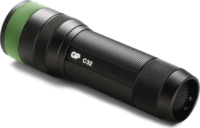 GP C32 LED Zseblámpa - Fekete/Zöld