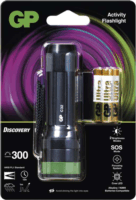 GP C32 LED Zseblámpa - Fekete/Zöld