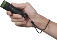 GP C32 LED Zseblámpa - Fekete/Zöld