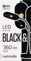 Emos Z7523B 360lm LED Home Asztali Lámpa - Fekete