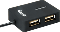 Equip-Life 128952 USB 2.0 HUB (4 port) Fekete