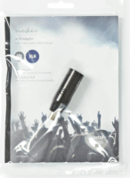 Nedis XLR 3 Pólusú apa - RCA anya adapter
