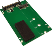 LC Power 2.5" SATA - M.2 adapter kártya