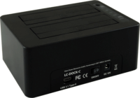 LC Power LC-DOCK-C HDD Dokkoló állomás (USB 3.1 Gen 2 Type-C - SATA)