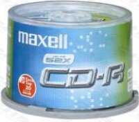 MAXELL CD lemez CD-R80 50db/Henger 52x