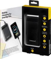 Intenso PD 10000 Powerbank 10000mAh 18W (1.5-3A / 5-12V) - Fekete