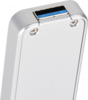 Silverstone SST-MS09S USB 3.1 A M.2 SSD ház - Ezüst