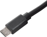 Akyga Hálózati MicroUSB-B töltő 15W mobiltelefonokhoz/táblagépekhez Fekete