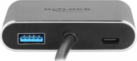 Delock USB-C - HDMI + VGA + USB 3.0 + USB-C PD adapter