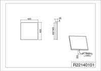 TRIO Mountain Fali Lámpa