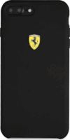 Ferrari SF Apple iPhone 8 Plus / 7 Plus Szilikon Tok - Fekete