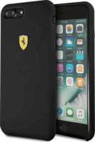 Ferrari SF Apple iPhone 8 Plus / 7 Plus Szilikon Tok - Fekete