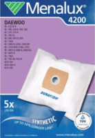 Menalux 4200 5 db szintetikus porzsák + 1 microfilter