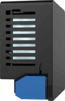 Ajax WallSwitch Intelligens Fali Kapcsoló - Fekete