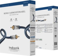 Inakustik Prémium Mono-Sub RCA - RCA mélysugárzó kábel 2m (RCA apa - RCA apa)