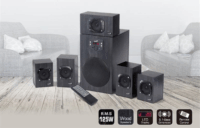 Genius SW-HF5.1 4500 II 5.1 hangfal - Fekete