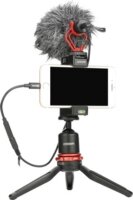 Boya BY-K3 3.5mm Jack anya - Lightning apa adapter - Fekete