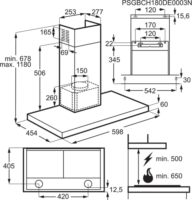 Electrolux LFT766X Kürtős páraelszívó