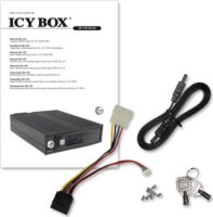 RaidSonic ICY BOX Mobile Rack IB-170SK-B, SATA, fekete