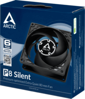 Arctic P8 Silent 80mm rendszerhűtő