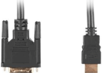 Lanberg HDMI - DVI-D(18+1) kábel 3m Fekete