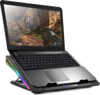 Spirit of Gamer Airblade 800 RGB 17" laptop hűtőpad - Fekete