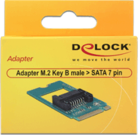 DeLOCK 62876 1x belső SATA - M.2 key B adapter