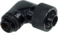 Alphacool HF G1/4 90° Vízcső csatlakozó - Fekete
