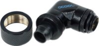 Alphacool HF G1/4 90° Vízcső csatlakozó - Fekete