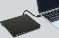 DeLOCK 42603 USB 3.0 Külső Optikai ház - Fekete