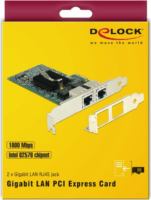 DeLOCK 89944 Gigabit LAN-Adapter 2 port