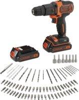 Black+Decker BDCHD18BAFC Akkumulátoros Ütvefúró-csavarozó készlet