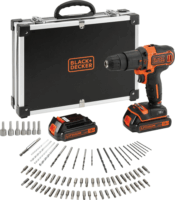 Black+Decker BDCHD18BAFC Akkumulátoros Ütvefúró-csavarozó készlet