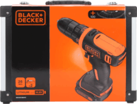 Black+Decker BDCDD12BAFC Akkus Fúró-csavarozó + 100 db tartozékkészlet