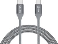 Nevox USB-C apa - USB 2.0-C apa Adat- és töltőkábel 2m - Ezüst