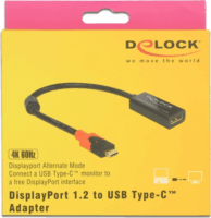 DeLOCK DisplayPort anya - USB-C apa Adapter