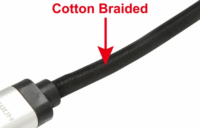 Equip HDMI 2.1 apa - apa kábel 2m Fekete