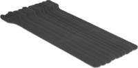 DeLOCK 18264 Hurkolható rögzítők 240 mm x 13 mm Fekete (10 db)