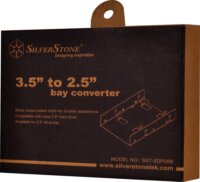SilverStone SDP08B 3.5" -> 2.5" HDD beépítő keret